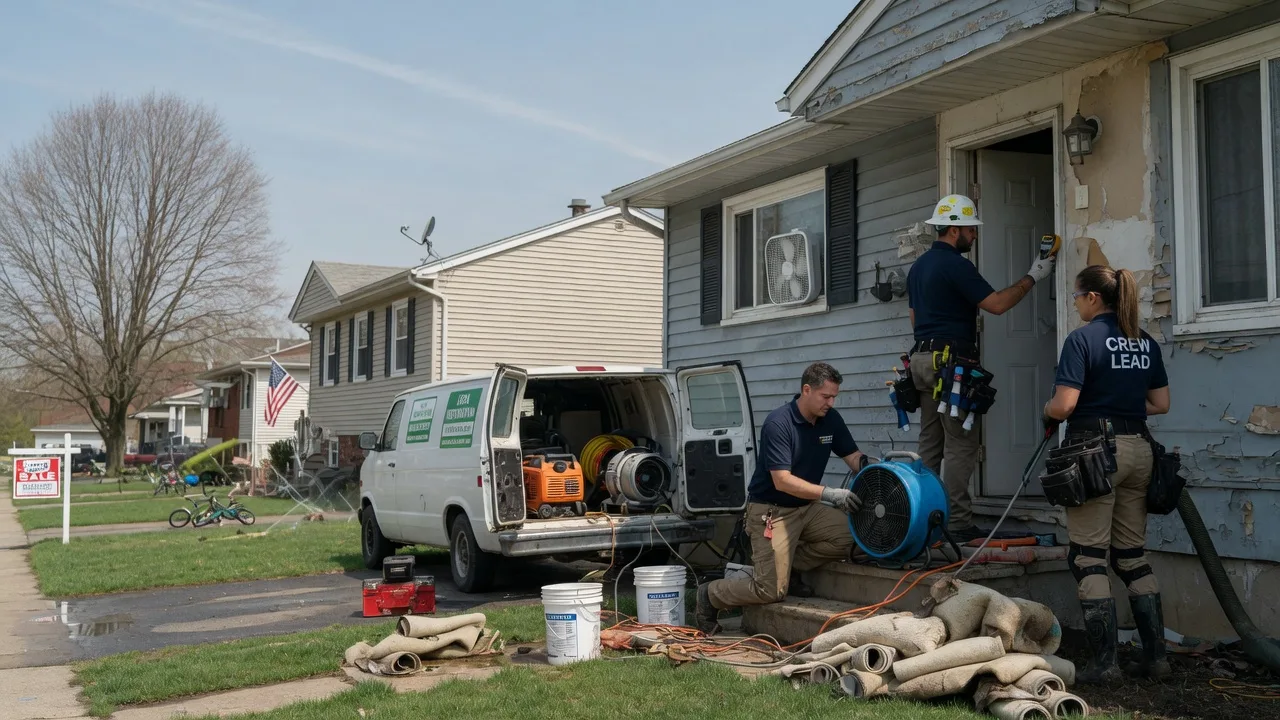 Flood Cleanup in Saint Lucas, IA near me